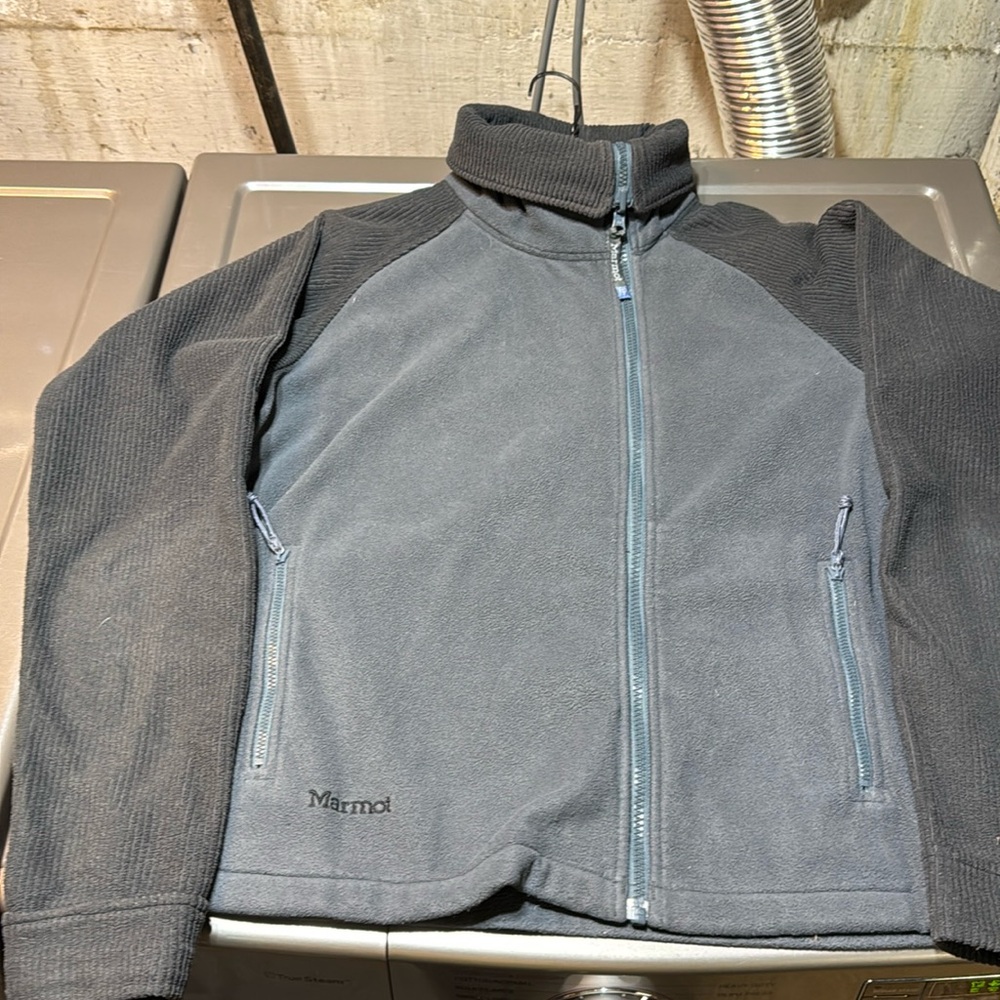 Marmot fleece jacket - offset zip
